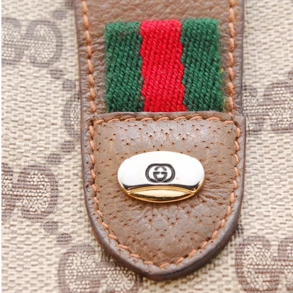 🔴SOLD🔴Gucci GG Monogram Ophidia Clutch - Picture 4 of 13